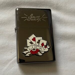 Sailor Jerry Black Lucky Card Lighter